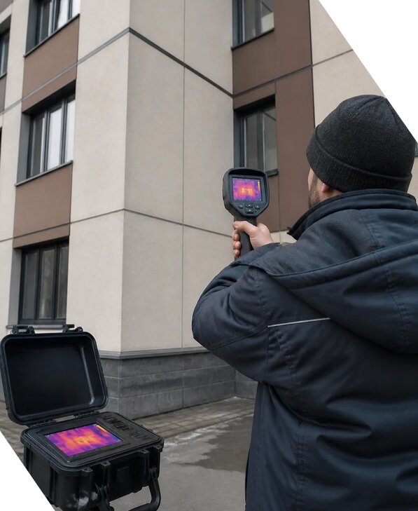 Тепловизионное обследование зданий и сооружений в Перми